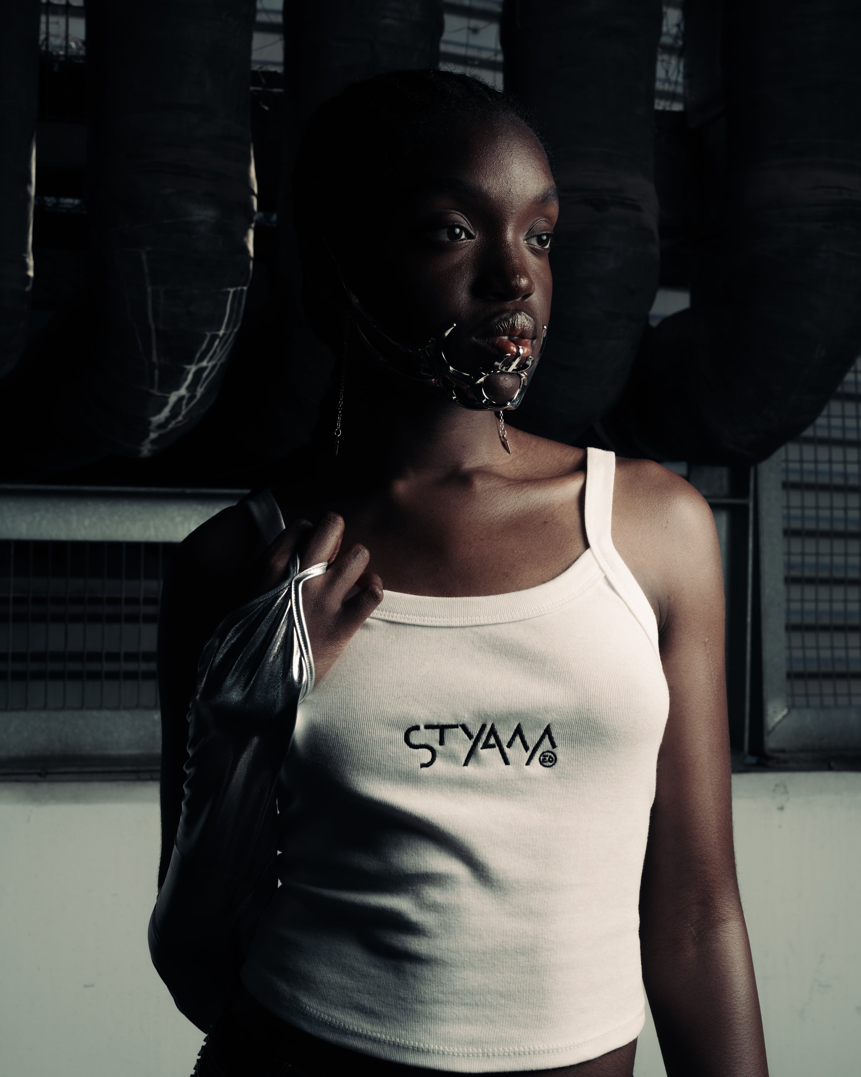 Model ON Duty Tank Top - White