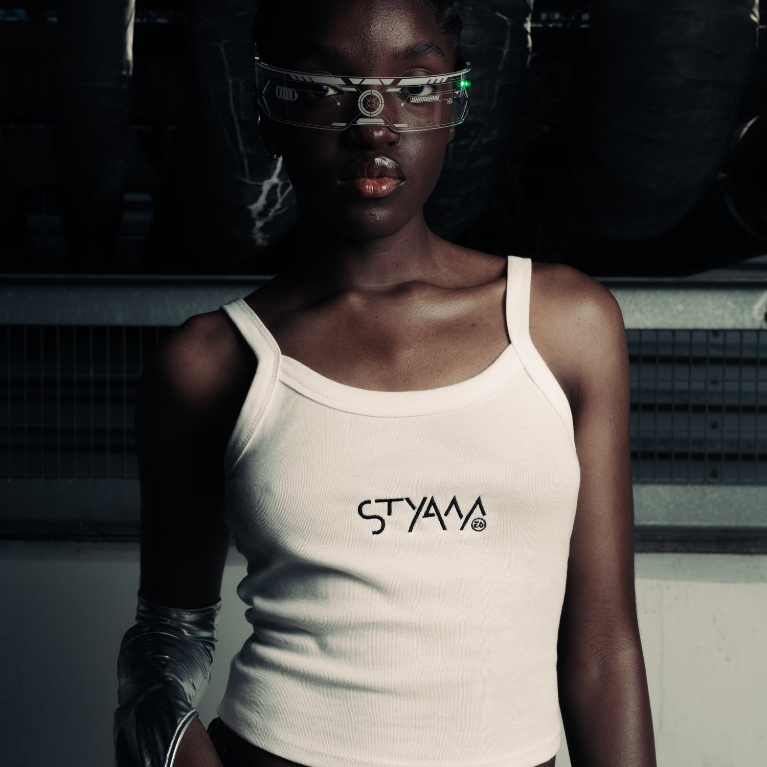 Model ON Duty Tank Top - White