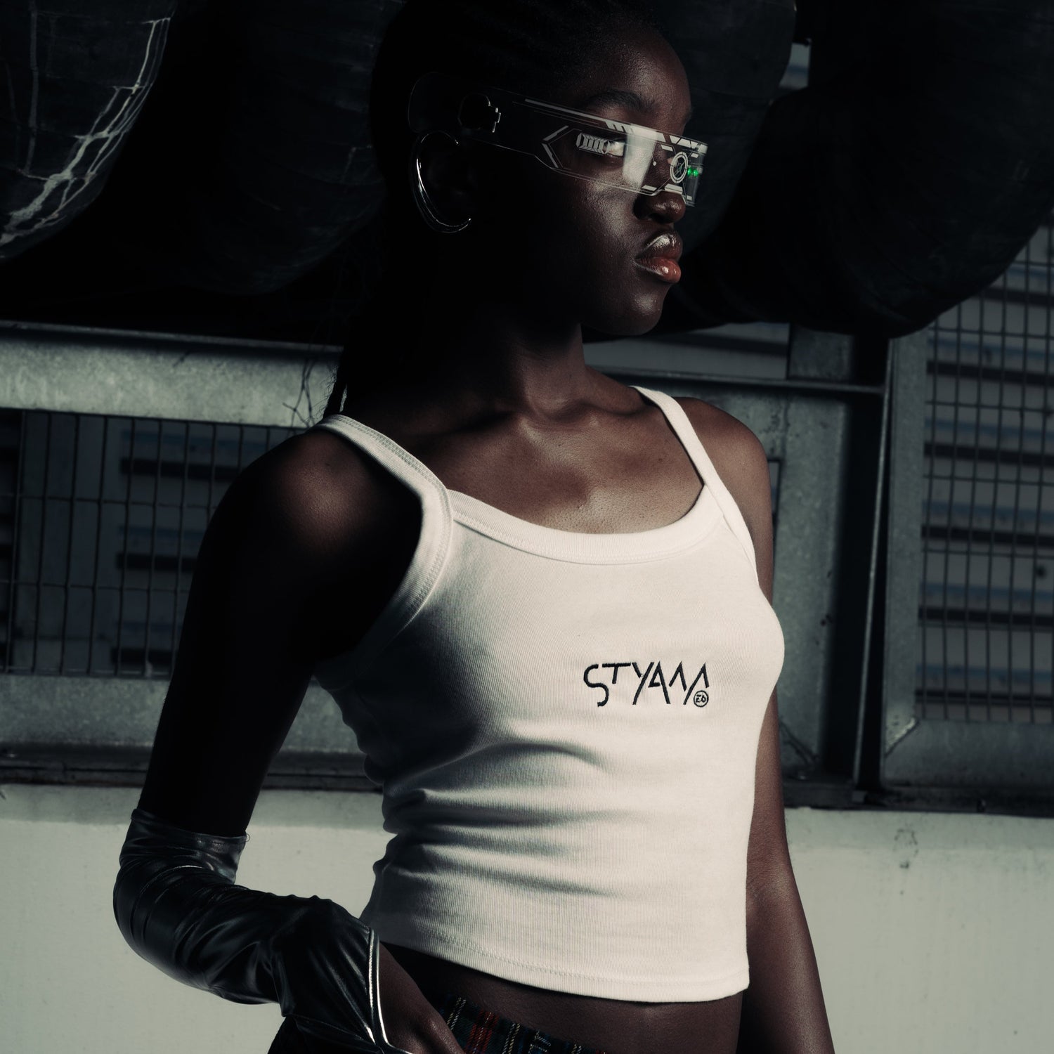 Model ON Duty Tank Top - White