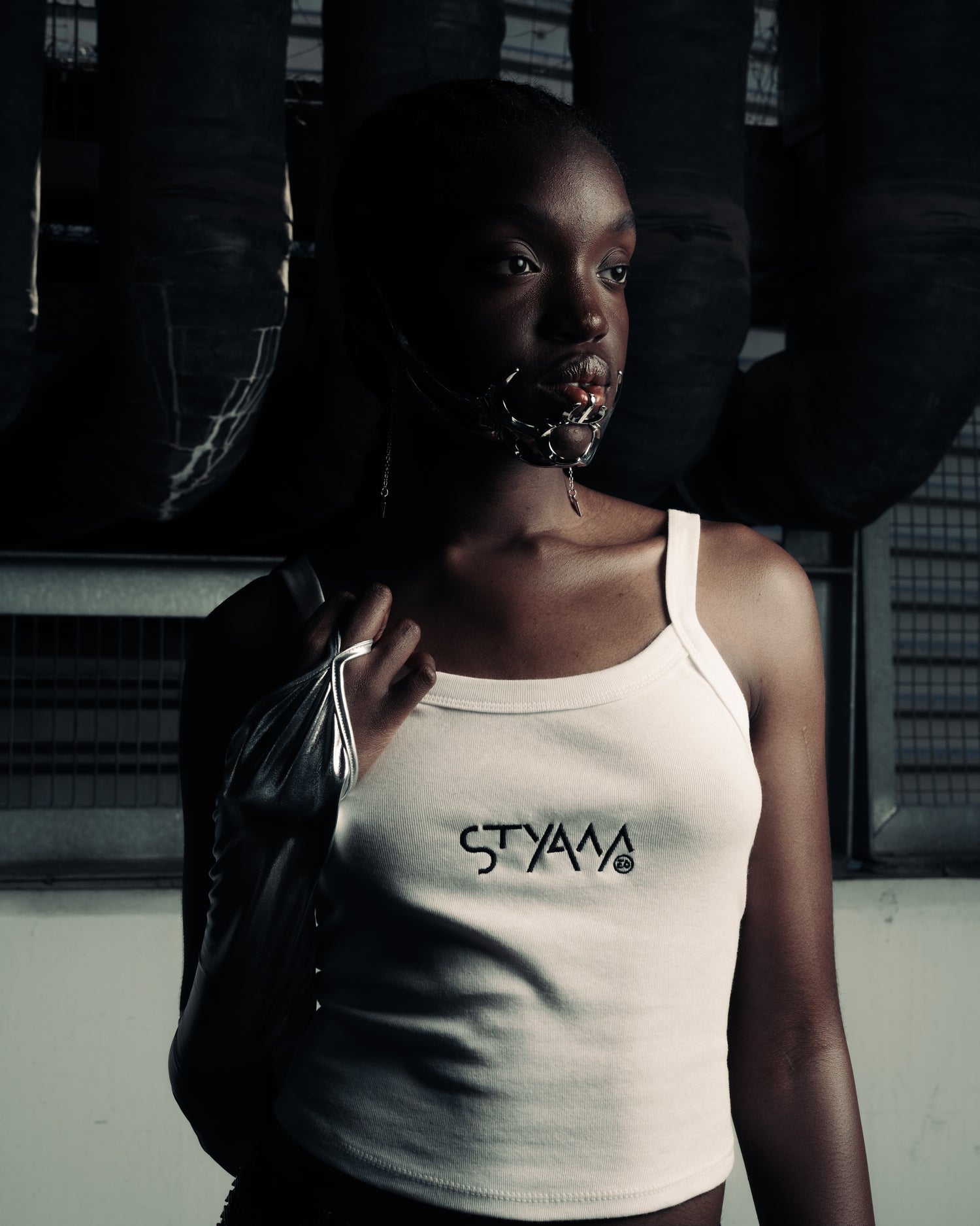 Model ON Duty Tank Top - White