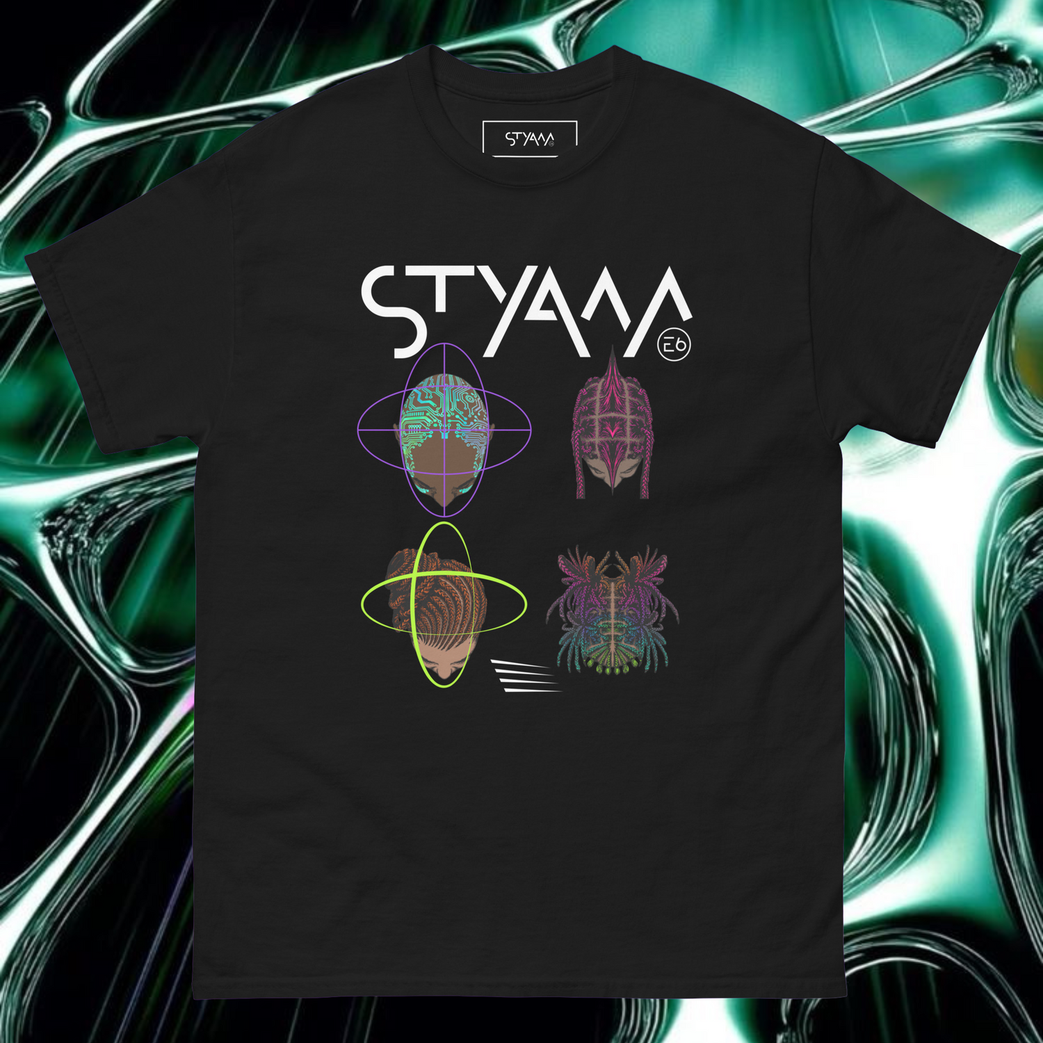 Model OFF Duty Graphic Tee – Black