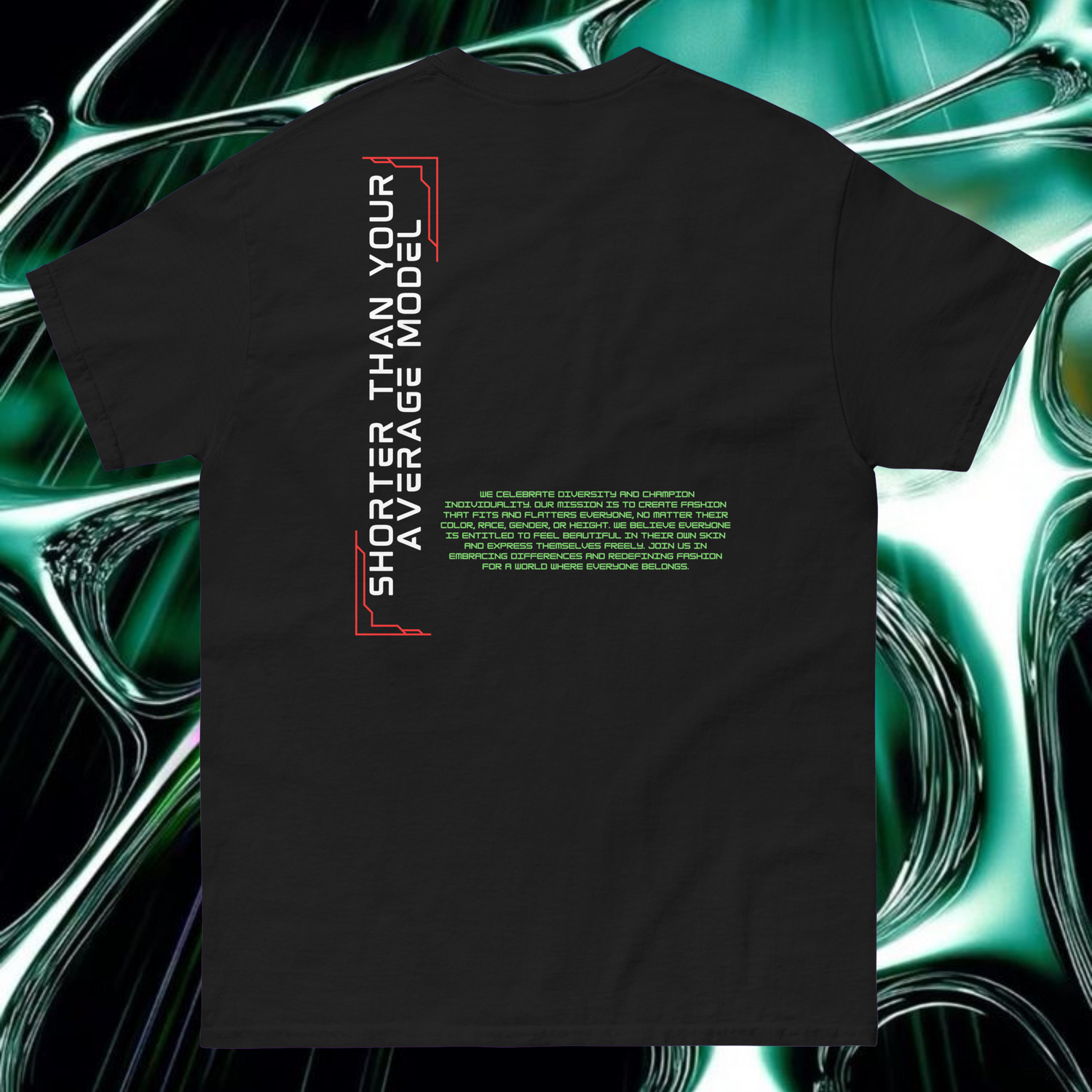 Model OFF Duty Graphic Tee – Black