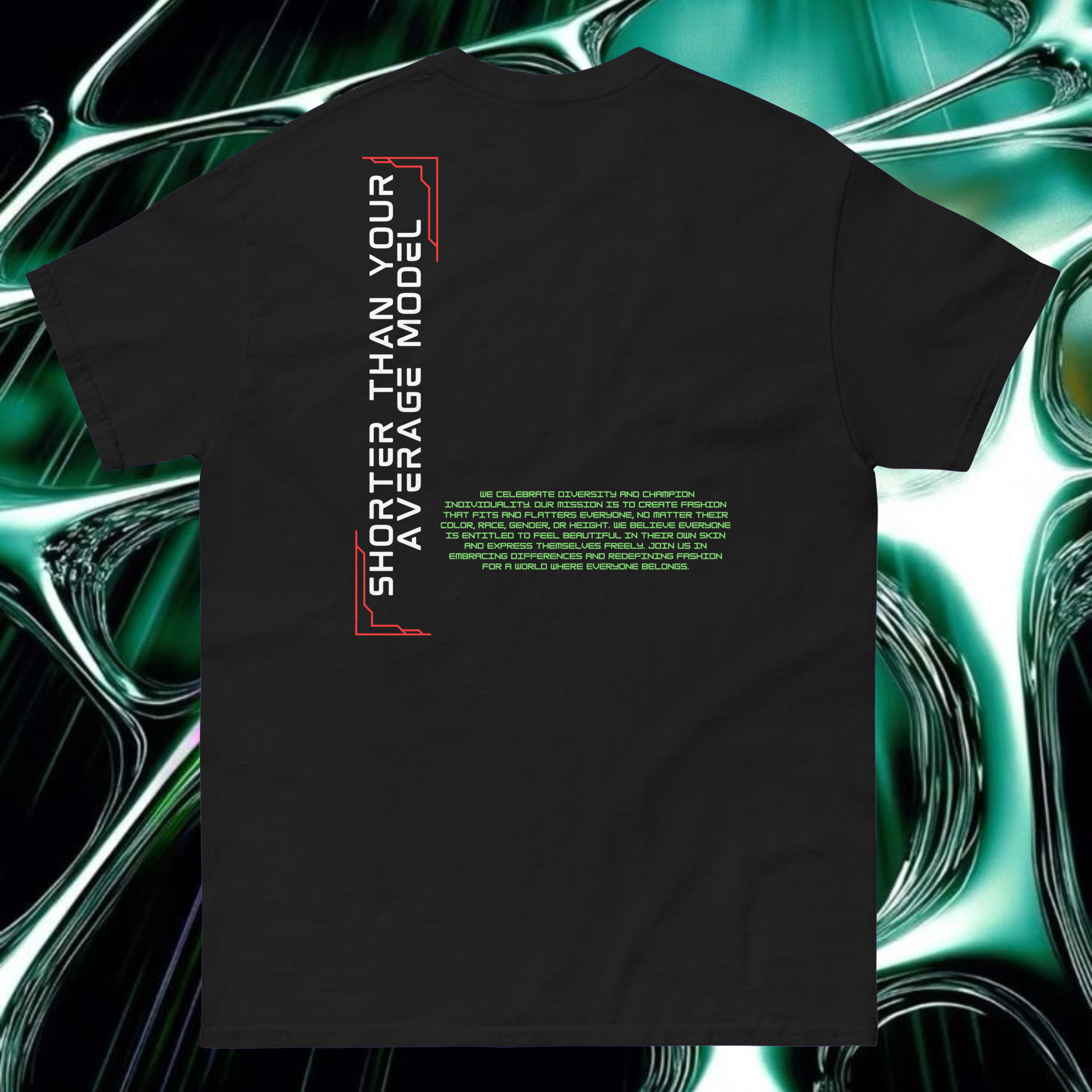 Model OFF Duty Graphic Tee – Black