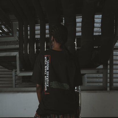 Model OFF Duty Graphic Tee – Black